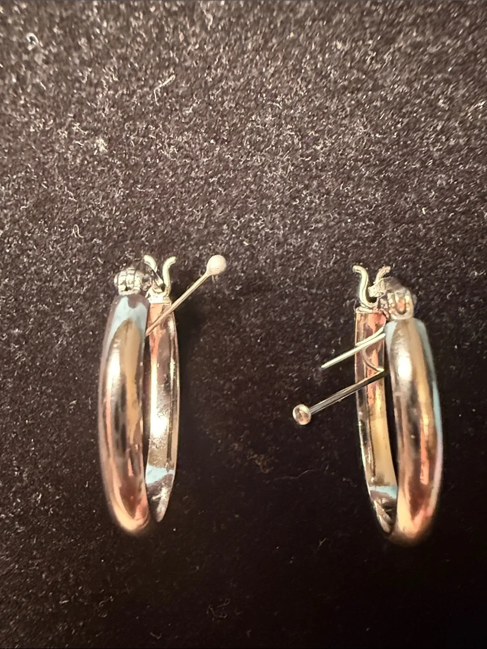 Classic Sterling Silver Hoop Earrings - Women Jewelry